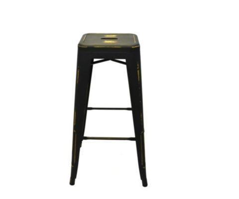 Tolix Distressed Bar Stool